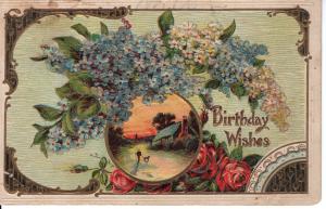 US    PC1963 BIRTHDAY WISHES - 1917