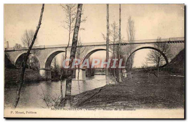 Montmorillon - Viaduct Brewery - Old Postcard