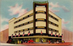 Linen Postcard M. Lichtenstein & Sons Department Store in Corpus Christi, Texas