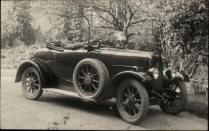 Bournemouth Dorset Car CRISP IMAGE Early Model c1910s Real Photo Postcard