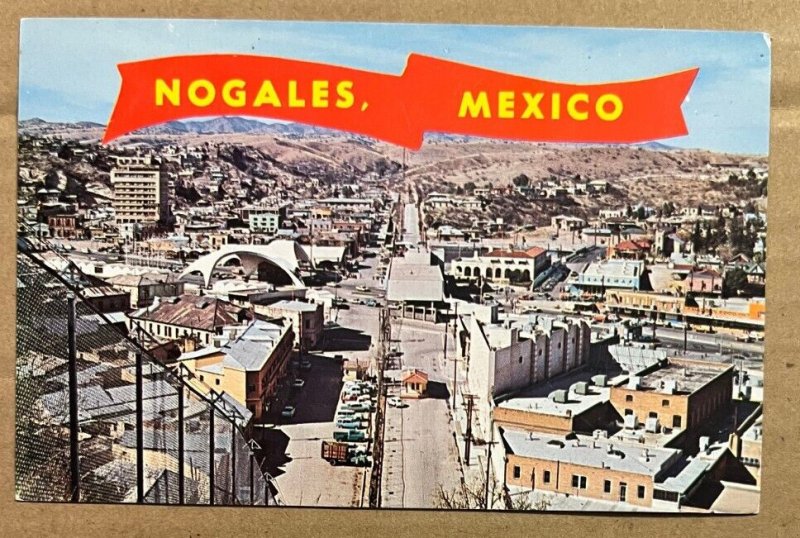 UNUSED PC - INTERNATIONAL BOUNDRY FENCE, NOGALES, SONORA, MEXICO - NOGALES, ARIZ