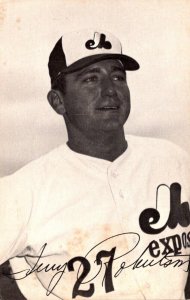 Baseball Jerry Robertson Montreal Expos