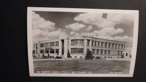 Mint Postcard RPPC Du Quion IL USA Coca Cola Bottling Company Advertising