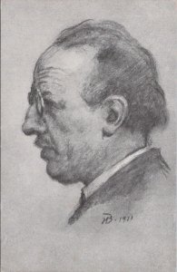 Music Postcard - Czech composer Vítězslav Novák, Artist Hugo Boettinger  XT556