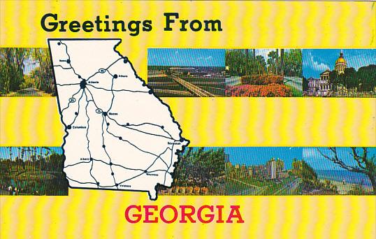 Greetings From Georgia The Peach State