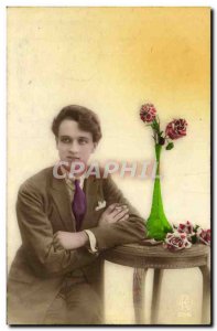 Postcard Fancy Old Man