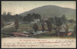 Mt. Utsayantha, Stamford in Catskills, N.Y. State, early postcard, used in 1907