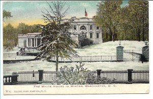 Washington, DC - The White House In Winter