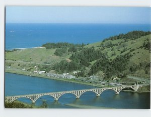 Postcard Jot's Resort, Gold Beach, Oregon