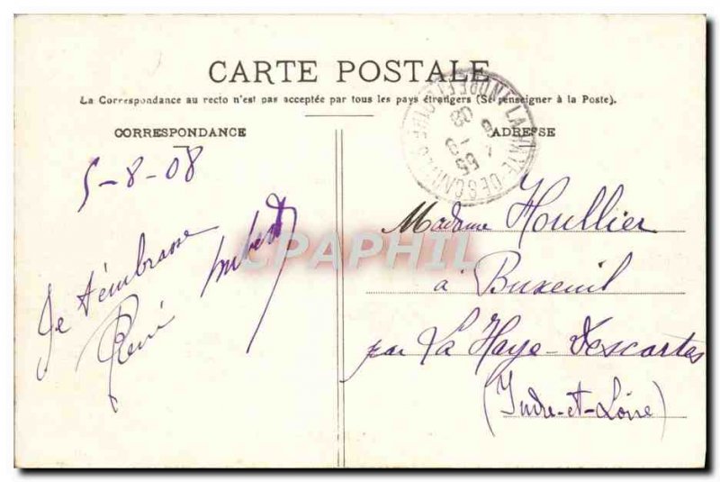 Old Postcard The Breastplate Desaix Cruiser Boat