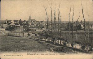 France Chateauvillain General View c1910 Vintage Postcard