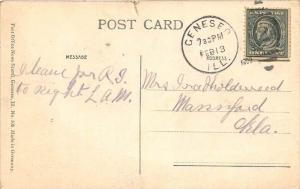 11715   IL  Geneseo  1913   Armory being constructed