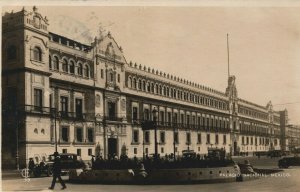 Mexico Mexico City Palacio Nacional Vintage RPPC 03.96