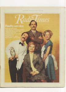 John Cleese Fawlty Towers BBC TV Show Radio Times Postcard