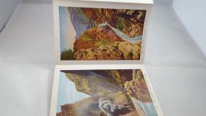 Scenes along the Rio Grande fold-out postcard