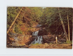 Postcard Kent Falls, Kent, Connecticut