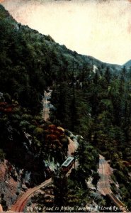 California Mount Lowe Railway On The Way To Alpine Tavern 1907