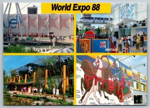 Postcard World Expo 1988 Brisbane Australia