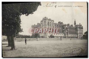 Old Postcard Saint Germain Le Chateau