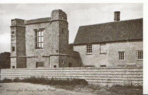 Sussex Postcard - Wilmington Priory - South Front - Ref 3886A