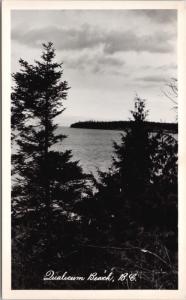 Qualicum Beach BC British Columbia c1948 Vintage RPPC Real Photo Postcard D39