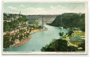 High Bridge Kentucky River KY 1910c Phostint postcard