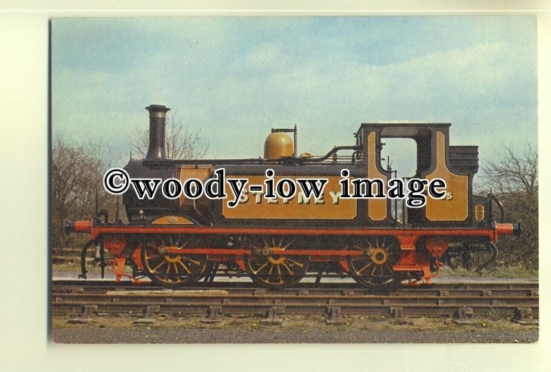 ry996 - London Brighton & South Coast Railway Engine no 55 Stepney - postcard 