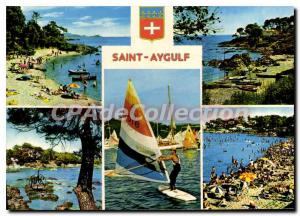 Postcard Modern Saint Aygulf La Cote D'Azur