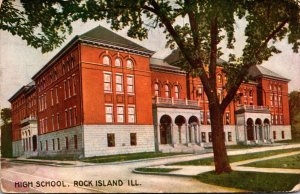 Illinois Rock Island High School 1910