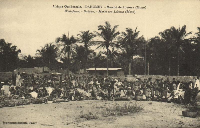 CPA Dahomey Afrique - Marché de Lokossa (86873)