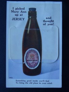 Jersey MARY ANN - ANN ST. BREWERY Co. Ltd 12 Image Multiview c1960s Postcard