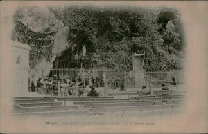 B576 France Lourdes grotte miraculeuse 1902