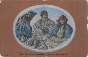 Lot 40 two moorish beauties being waited upon types folklore costumes morocco