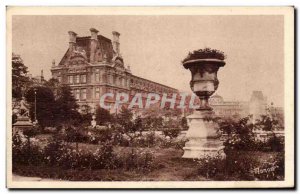 Paris Old Postcard The Louvre