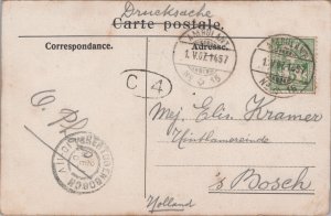 Switzerland Thunersee Beatenbucht Vintage Postcard C136