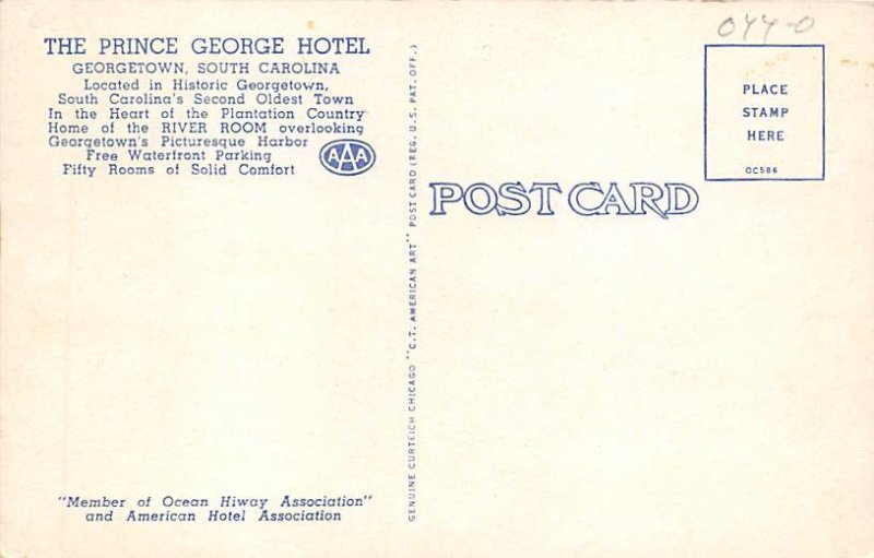 Prince George Hotel Georgetown, South Carolina