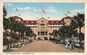 The Clarendon Hotel, Seabreeze, Florida, Early Postcard, Unused