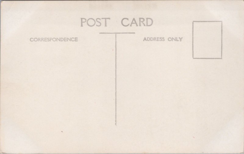 Indonesia Farmer Riding An Ox Java Vintage RPPC C080