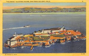 The Rock, Alcatraz Island San Francisco Bay, California, USA Unused 