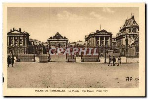 Versailles - Palace of Versailles - The Facade - Old Postcard