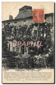 Old Postcard Tarascon Villa Tartarin very close to the Porte de la Condamine ...