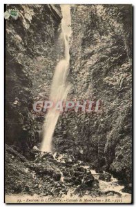 Surroundings of Luchon Old Postcard Cascade Montauban