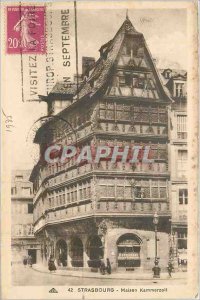 Postcard Old Strasbourg Maison Kammerzell