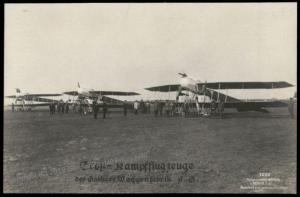 Germany Sanke 1020 Gothaer Waggonfabrick Bombers Airplane  RPPC 64643