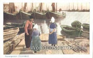 Havengezicht Volendam Netherlands Unused 