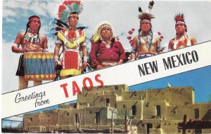 Greetings from Taos New Mexico Native Americans & Taos Pueblo