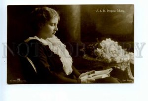 494468 A.S.R. Printesa Maria Princess Marie Romania Queen reading Book PHOTO