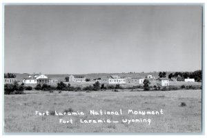 Fort Laramie National Monument Fort Laramie Wyoming WY RPPC Photo Postcard