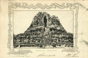 indonesia, JAVA YOGYAKARTA DJOKJA, Prambanan Hindu Temple (1904) Postcard