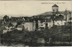 CPA Argentat Vue sur l'Eglise FRANCE (1051110)